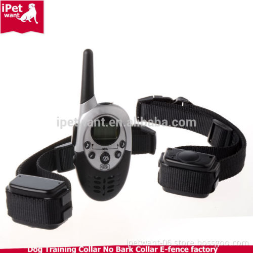 ipetwant M623 1000m Dog Training Shock Collar with remote amazon hot sale for 2dogs